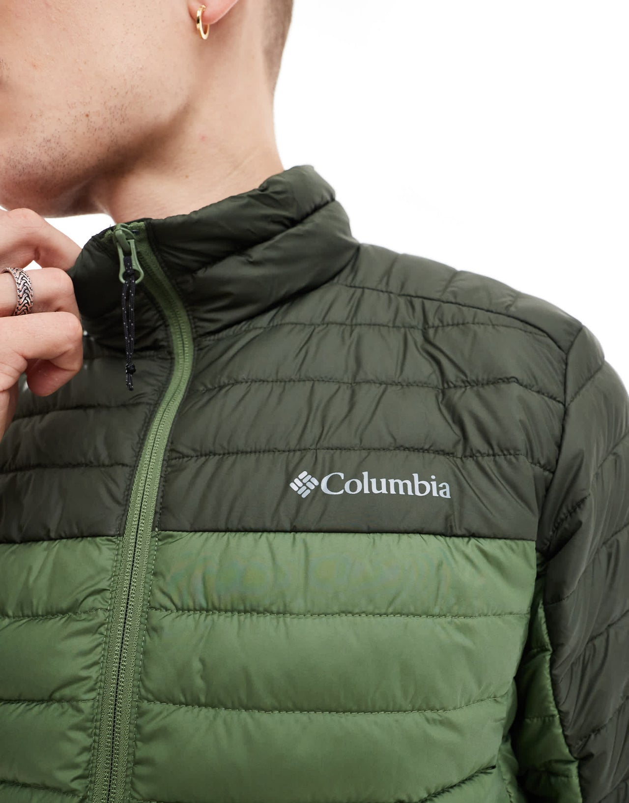 Columbia Silver Falls II jacket in green