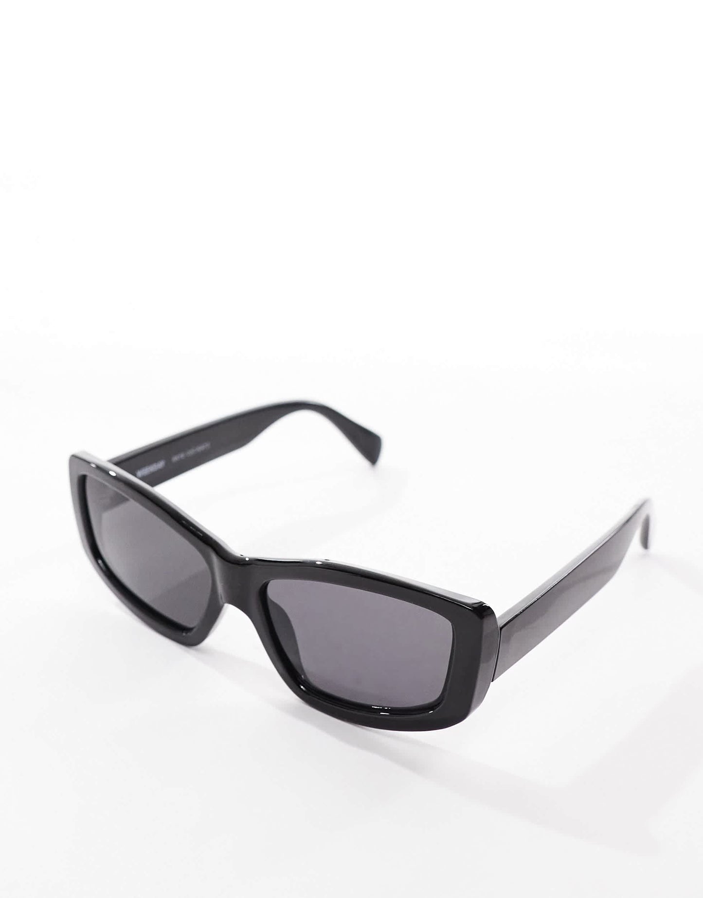 Weekday Skye chunky cat eye sunglasses in black