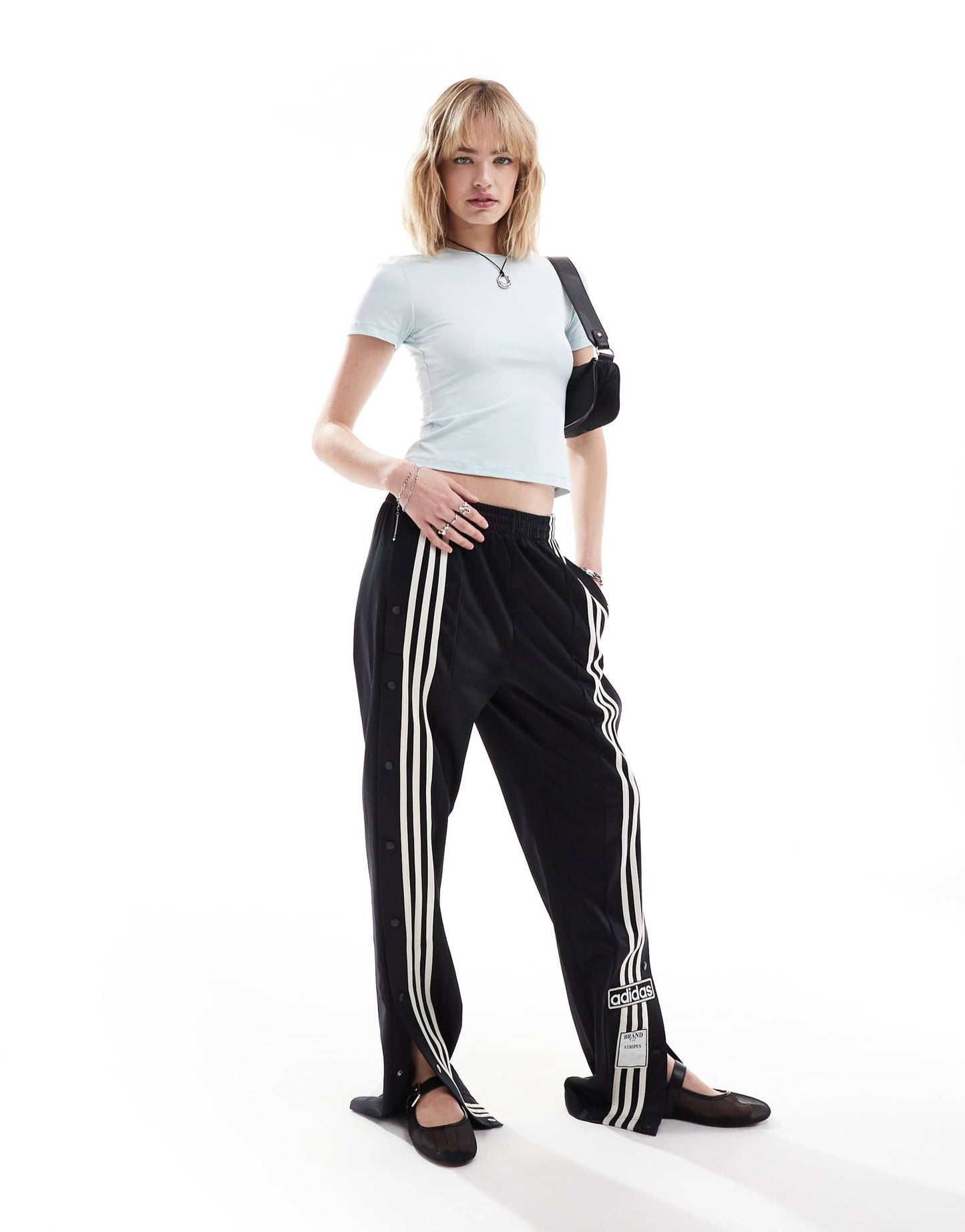 Weekday slim fit t-shirt in light blue exclusive to ASOS