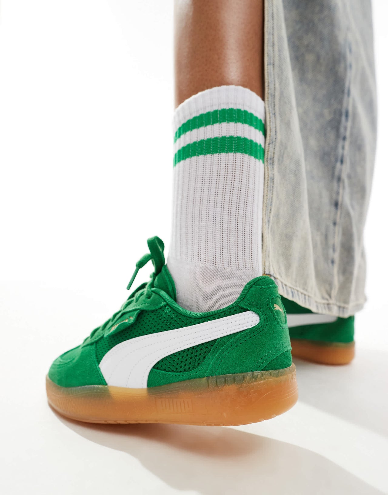 Puma Palermo LaModa Vintage trainers in green