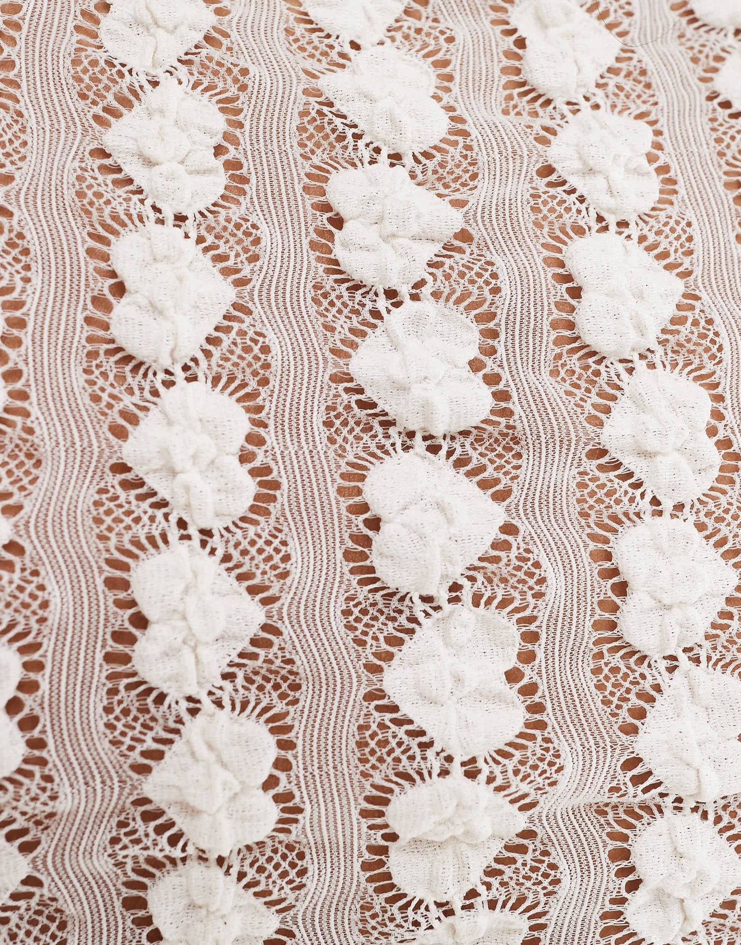 ONLY sleeveless sheer heart top in cream