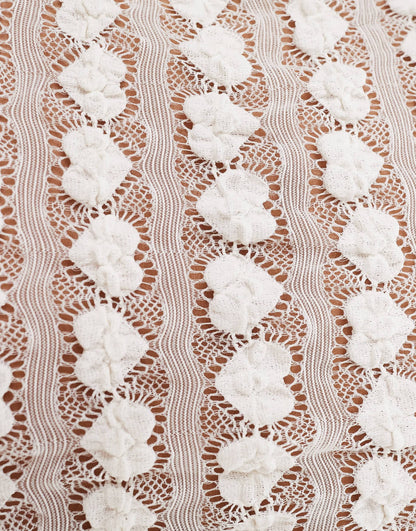 ONLY sleeveless sheer heart top in cream