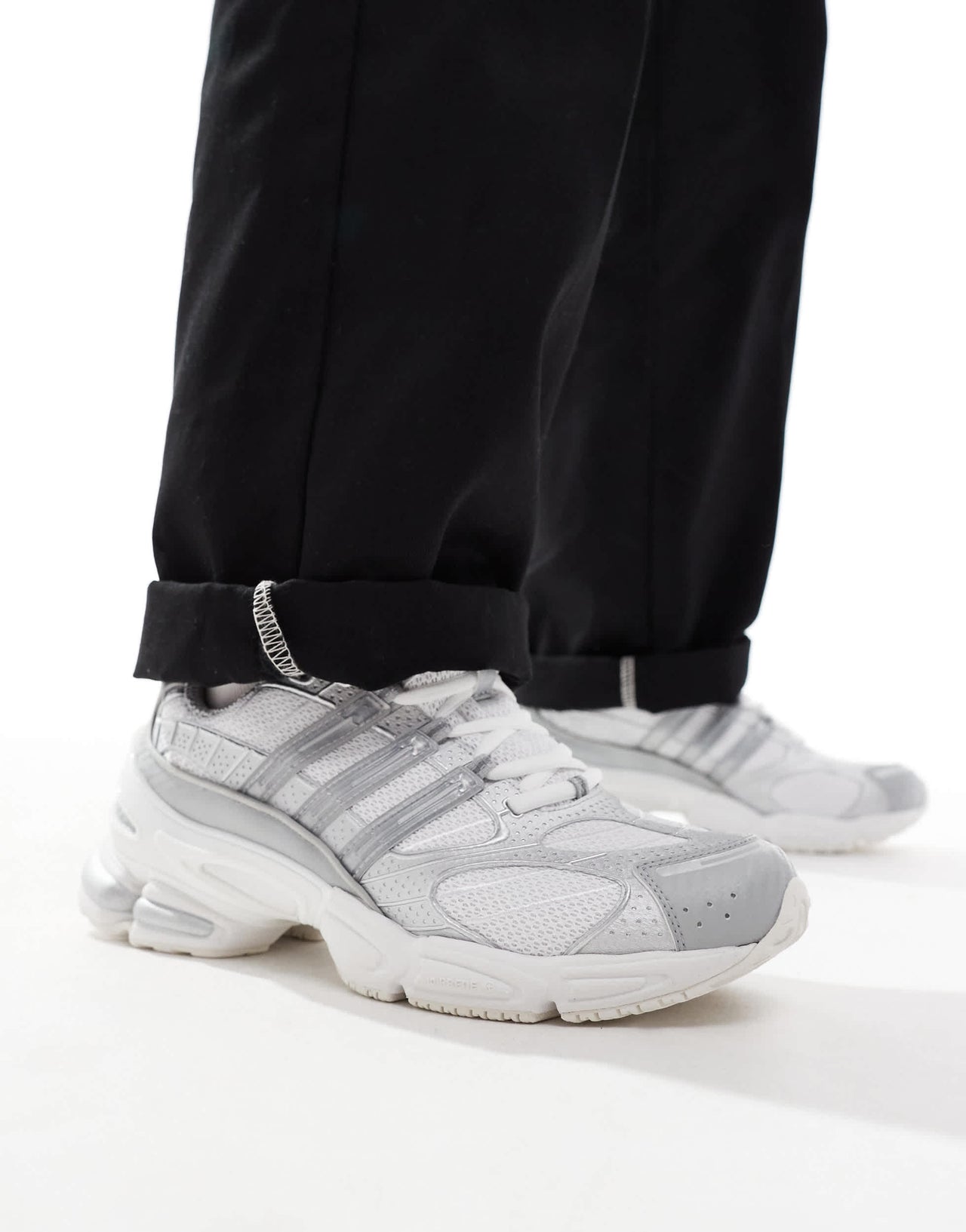 adidas Originals Ozweego Pro trainers in white