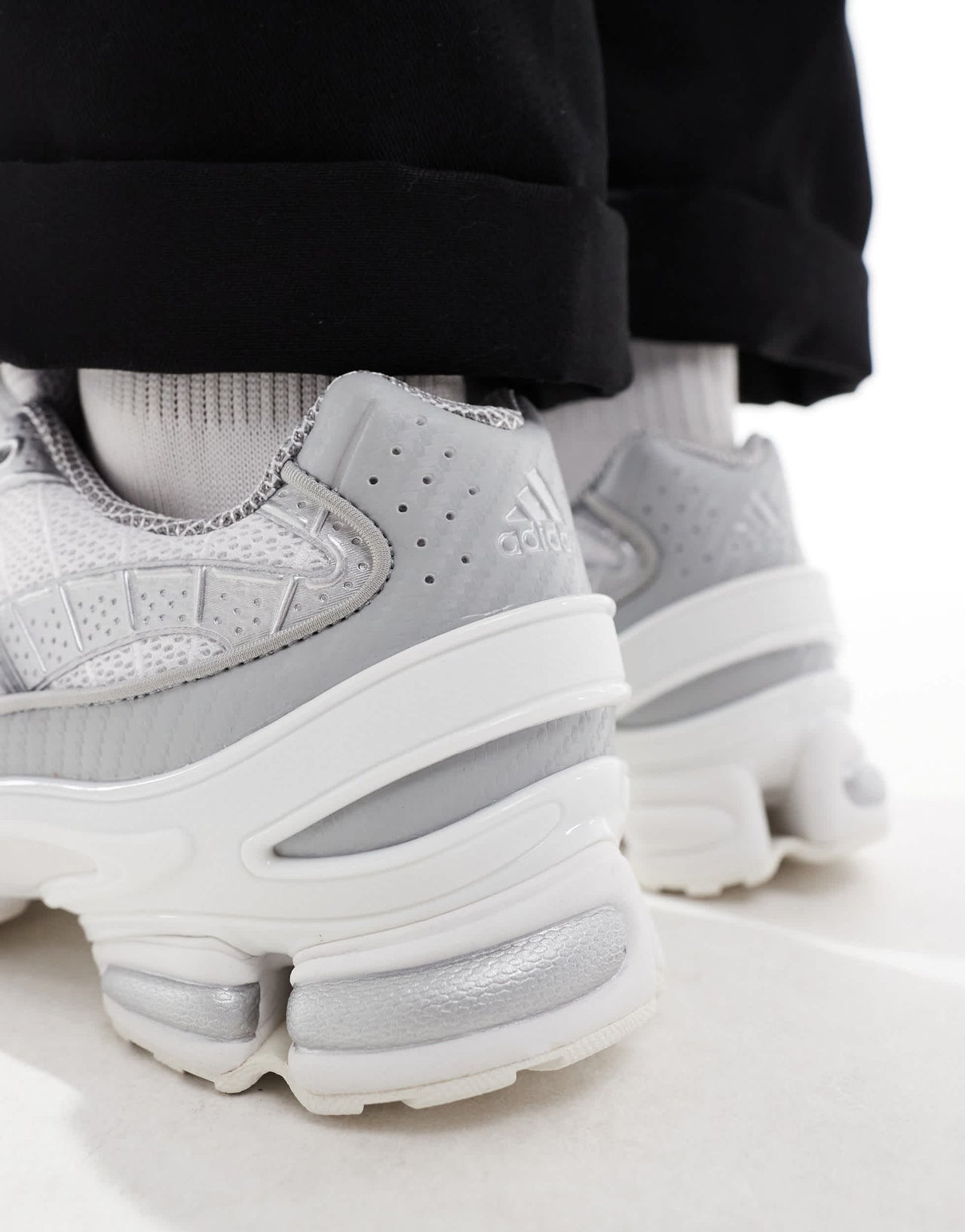 adidas Originals Ozweego Pro trainers in white