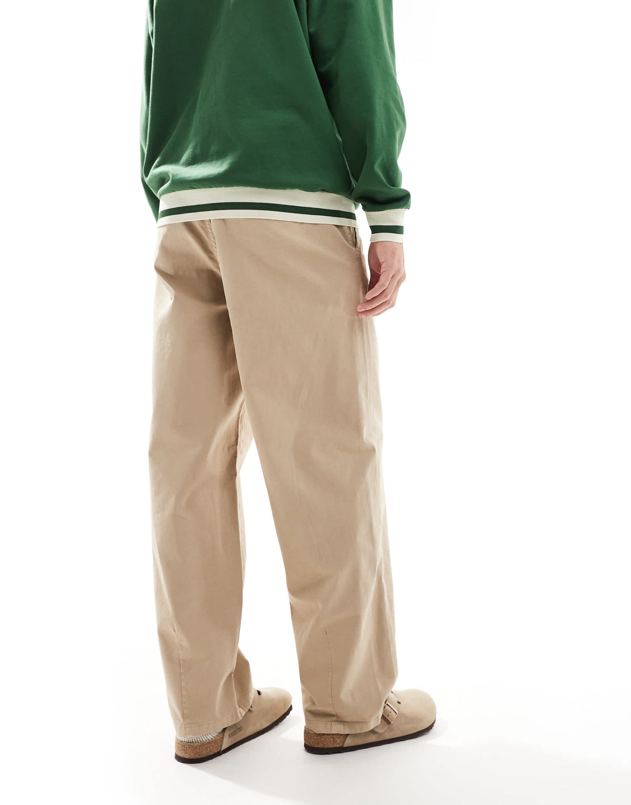 ONLY & SONS loose fit trouser in light brown