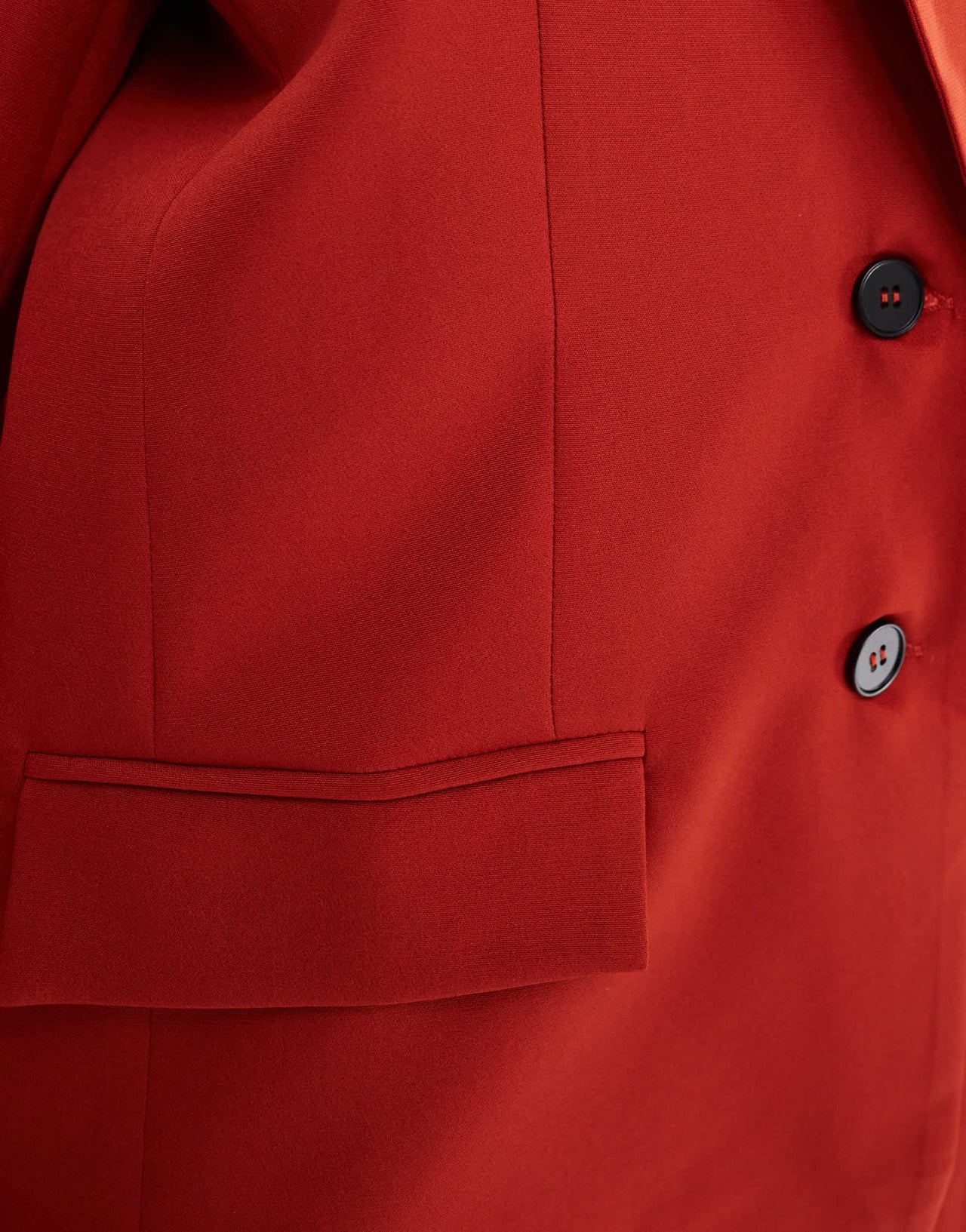 Kaiia exclusive tailored oversized blazer co-ord in rust