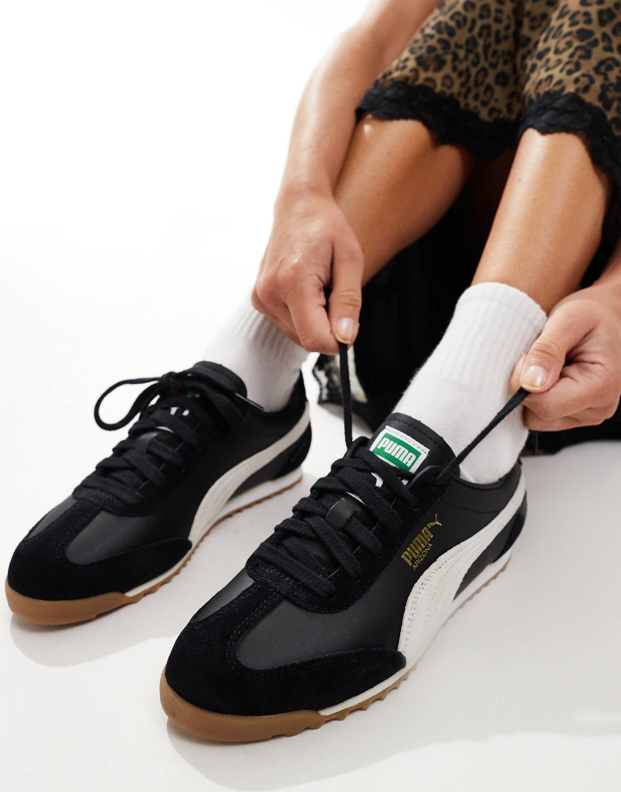 Puma Arizona Nylon trainers in black