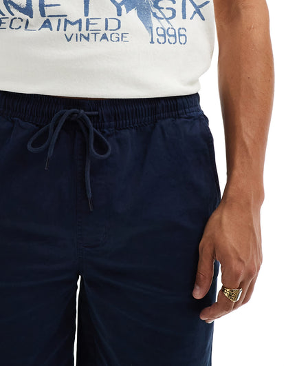 Parlez Blake relaxed shorts in navy