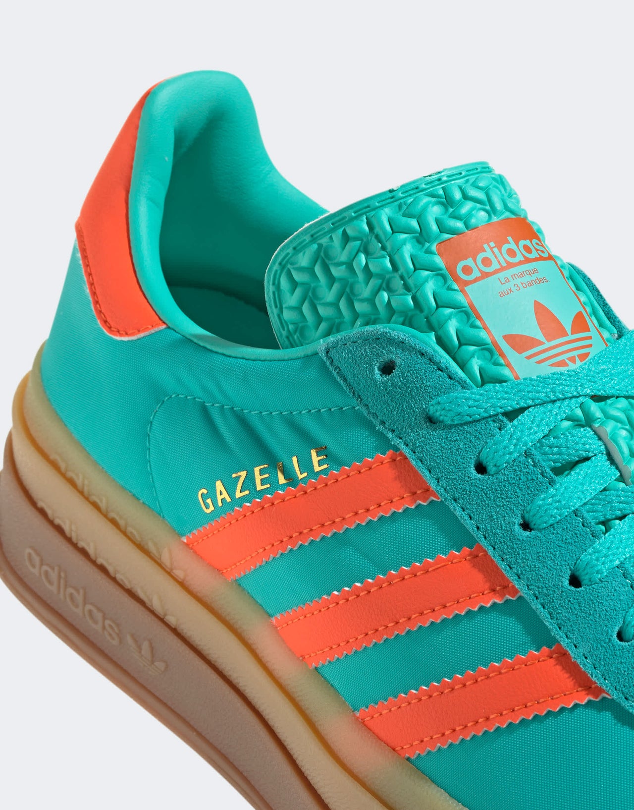 adidas Originals Gazelle Bold trainers in green