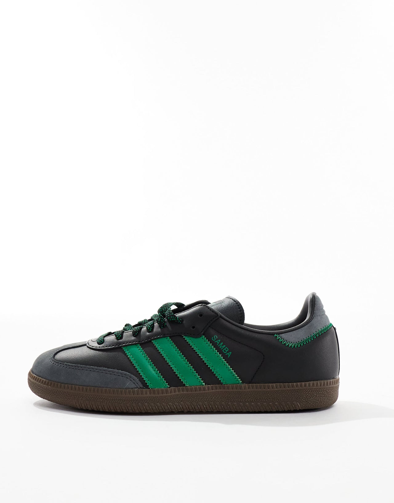 adidas Originals Samba OG in black and green