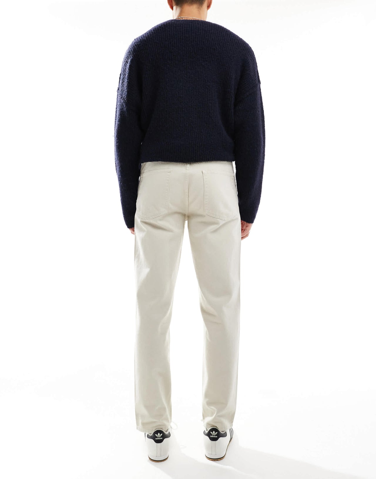 ASOS DESIGN straight leg jeans in grey