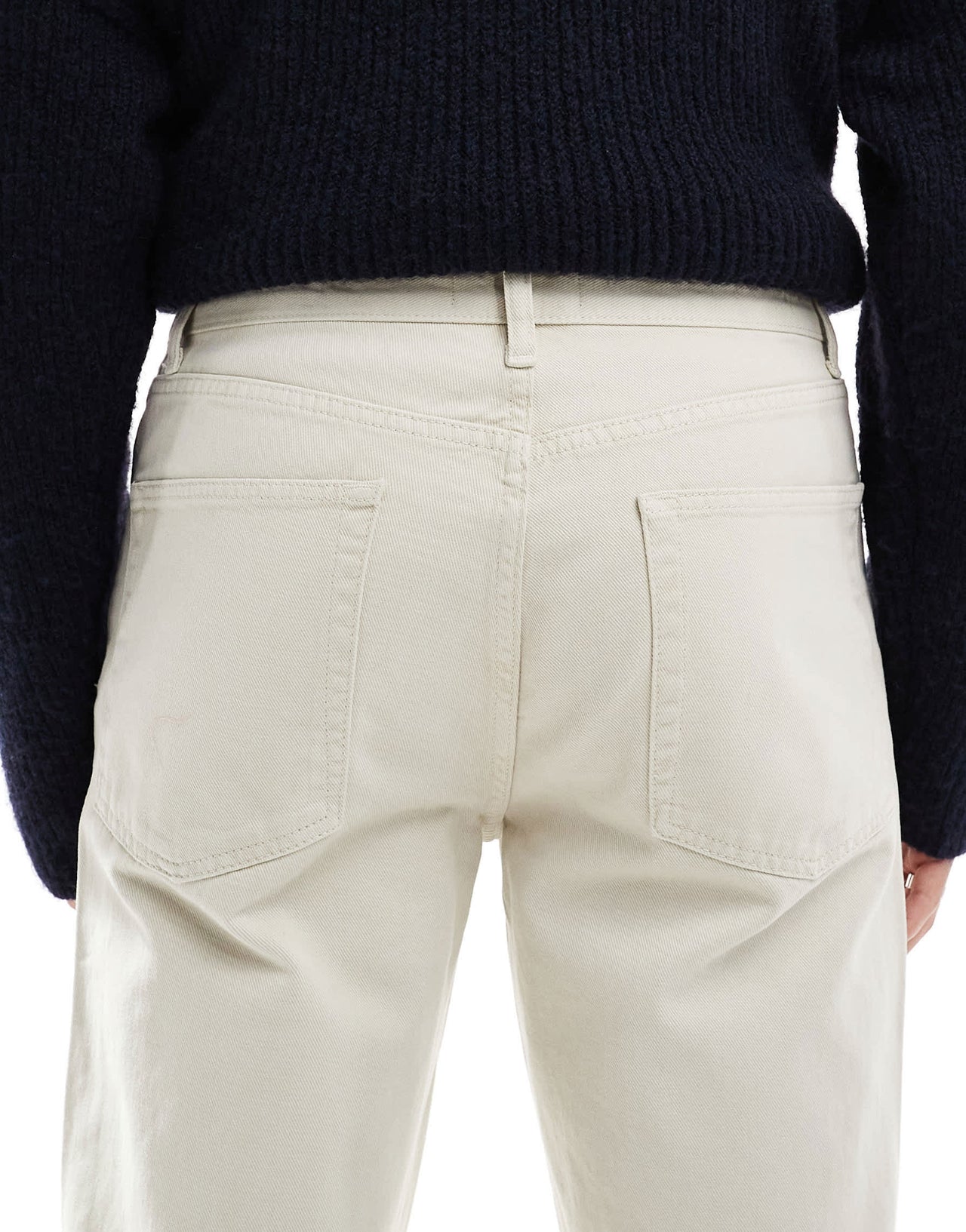 ASOS DESIGN straight leg jeans in grey