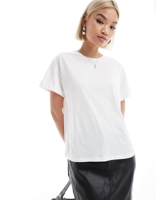 AllSaints Briar relaxed t-shirt in white