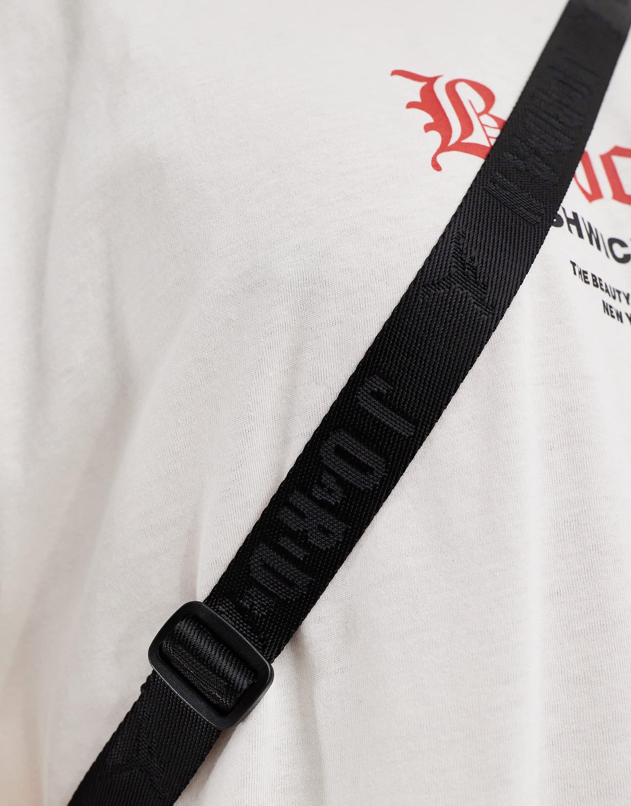 Jordan logo crossbody bag in black