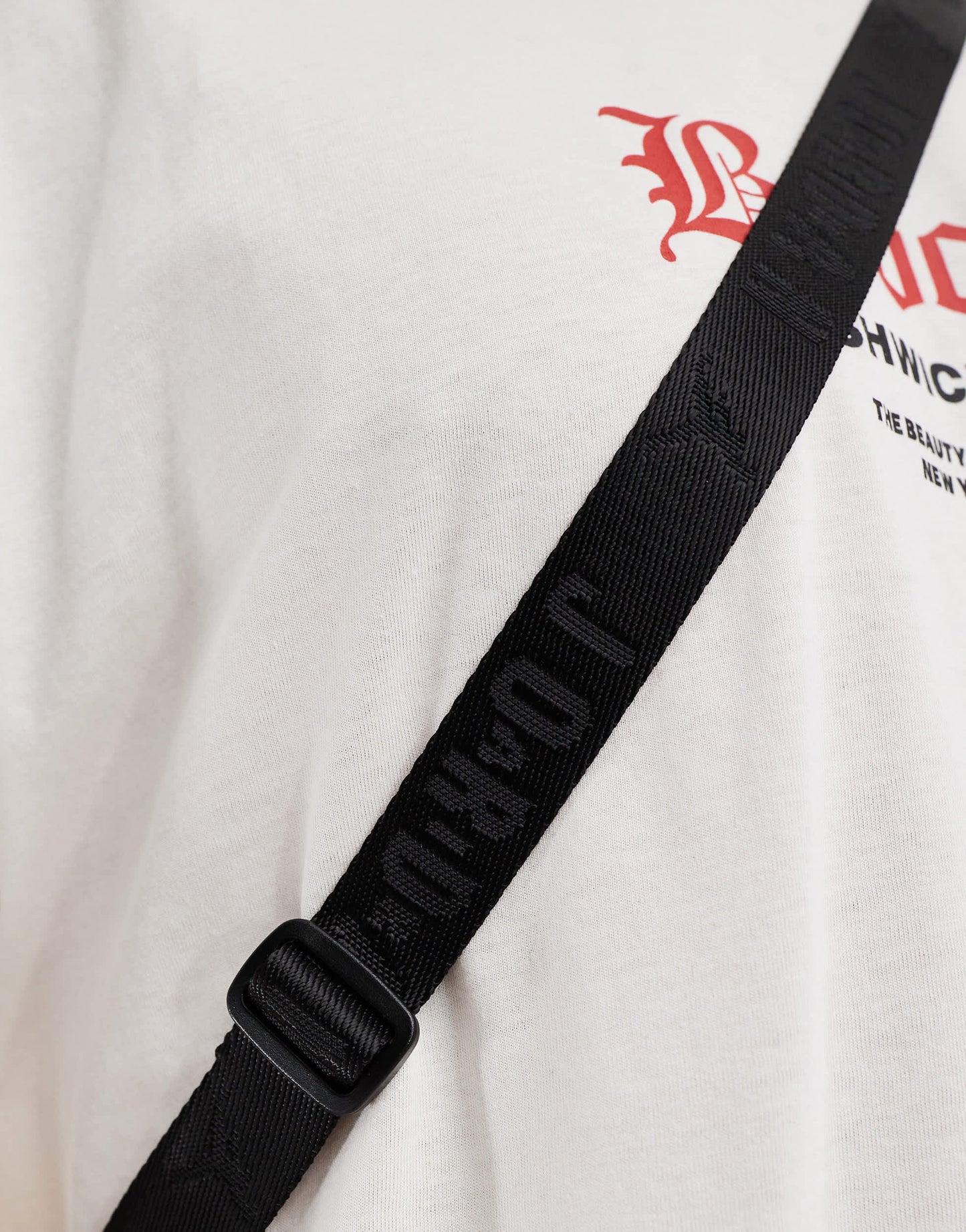 Jordan logo crossbody bag in black