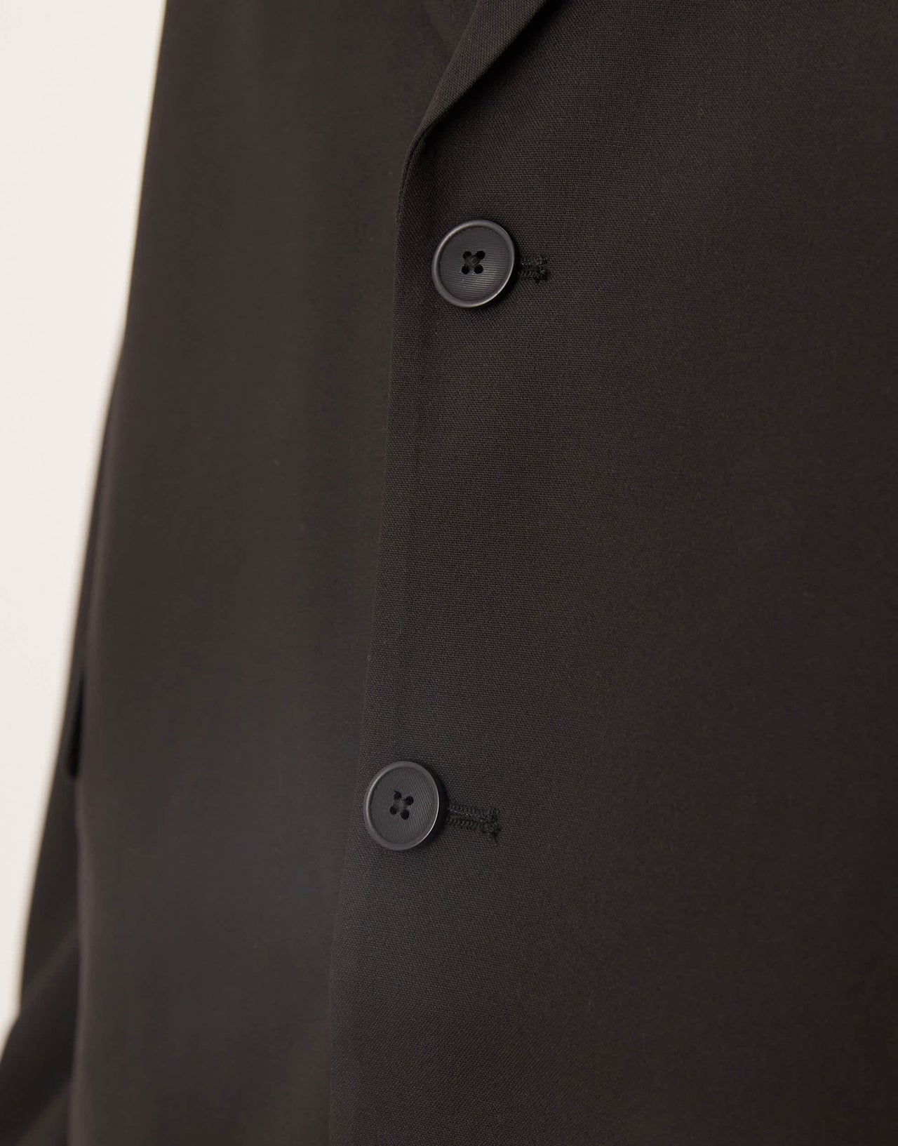 ASOS DESIGN oversized slouchy suit jacket in black