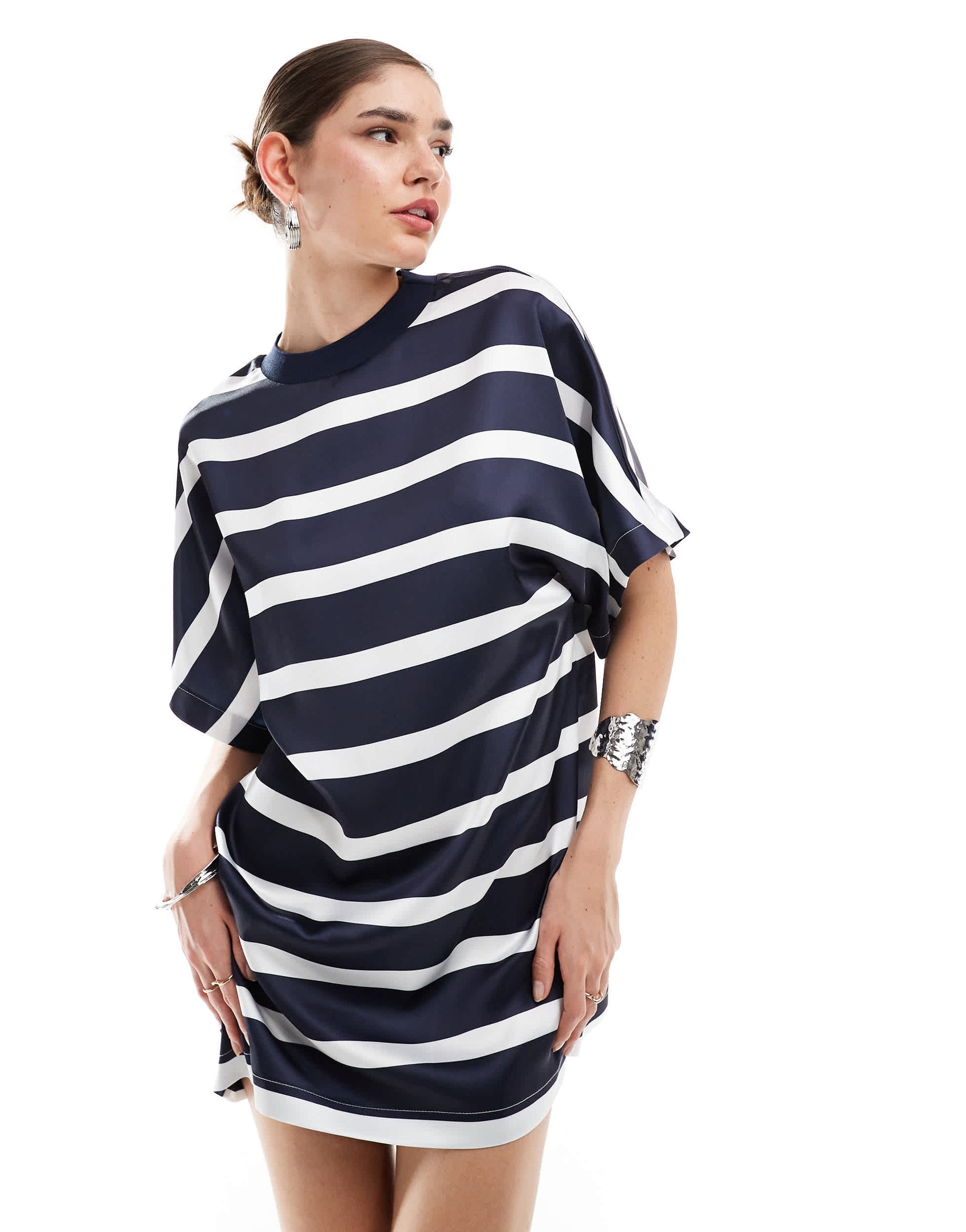 ASOS DESIGN sleeveless colourblock plisse maxi dress in toffee