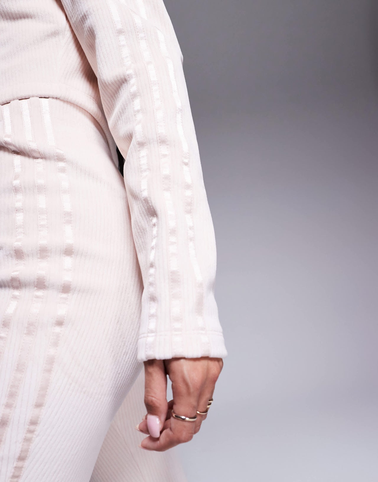 adidas Originals Hyper Femme cropped jacket in pink