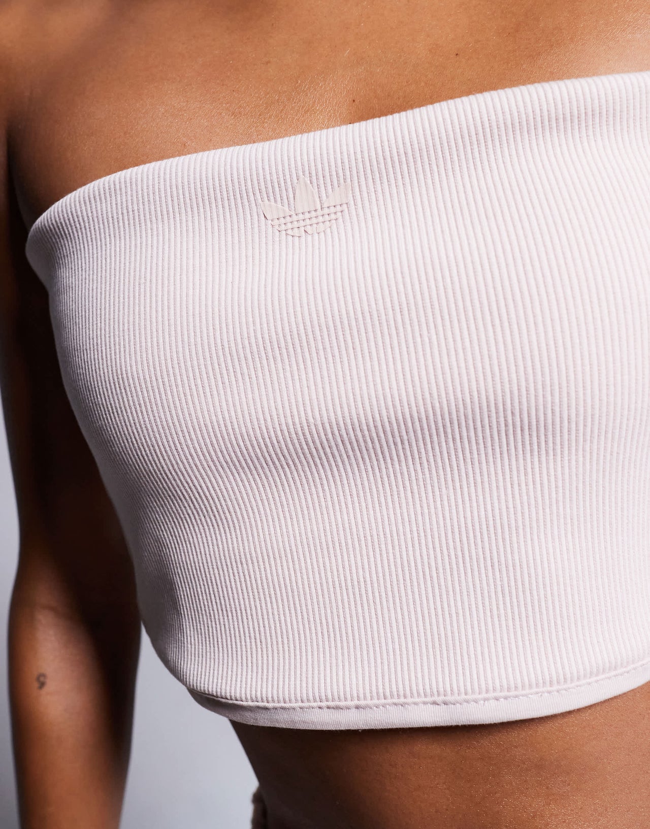 adidas Originals Hyper Femme bandeau top in pink