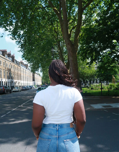 Labelrail x Sumbo Owoyele lagos baby t-shirt in white