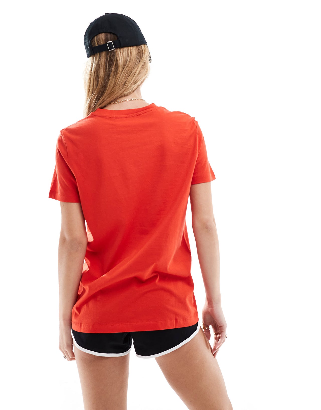 Selected t-shirt in red
