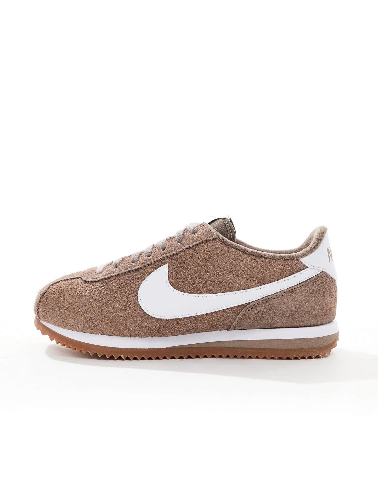 Nike Cortez Suede trainers in brown and white