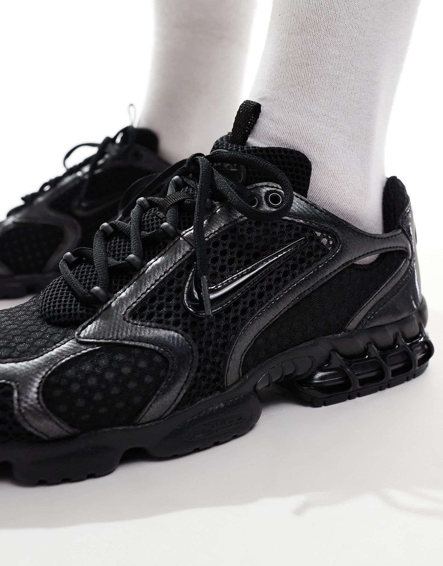 Nike Air Zoom Spiridon Cage 2 trainers in black