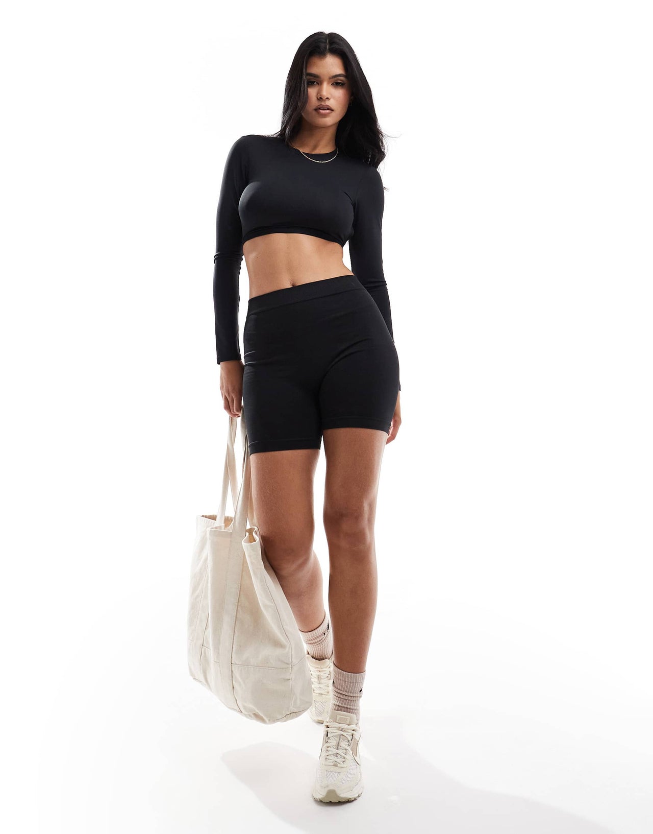 4505 long sleeve open back active top