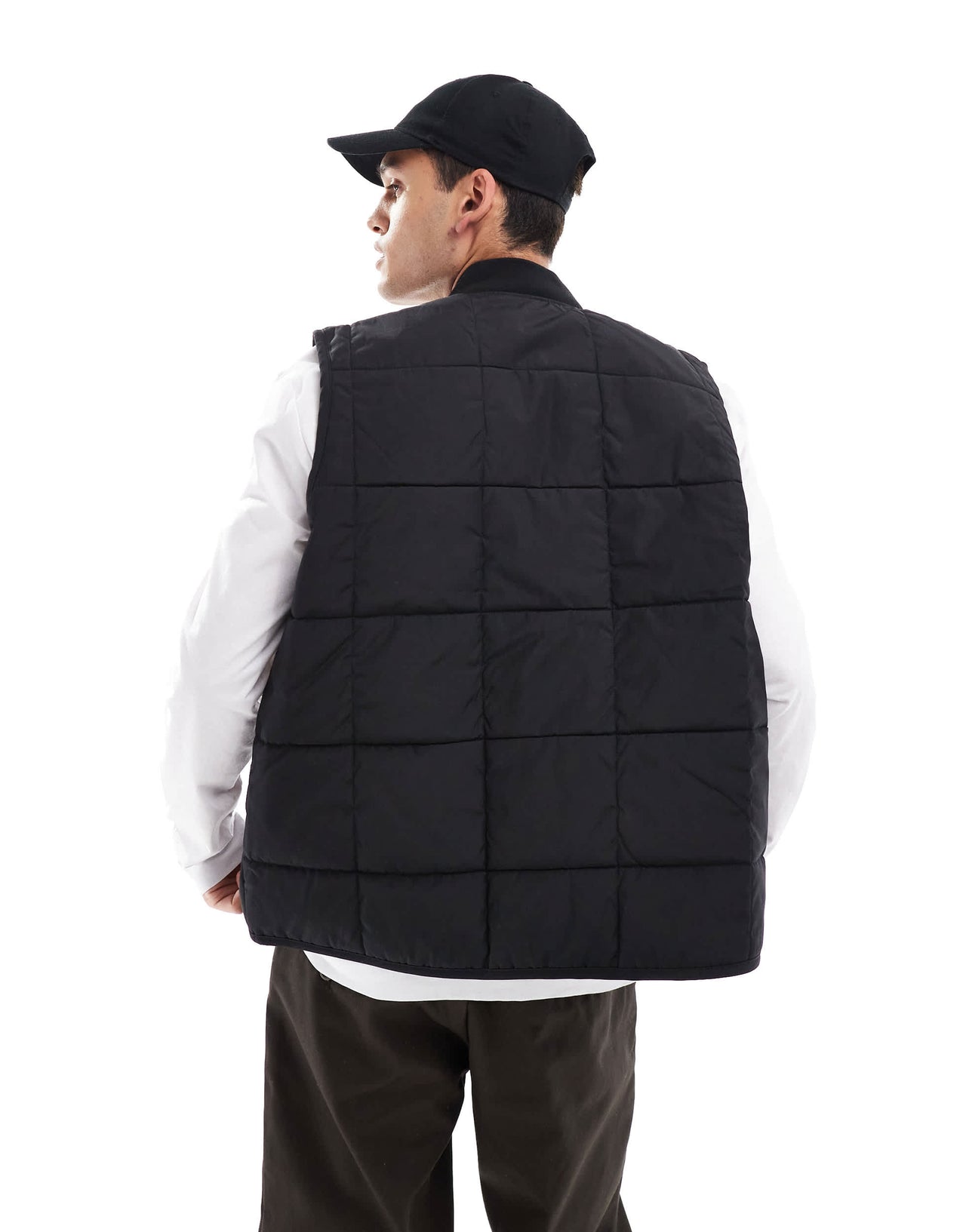 Dickies thorsby quilted gilet in black