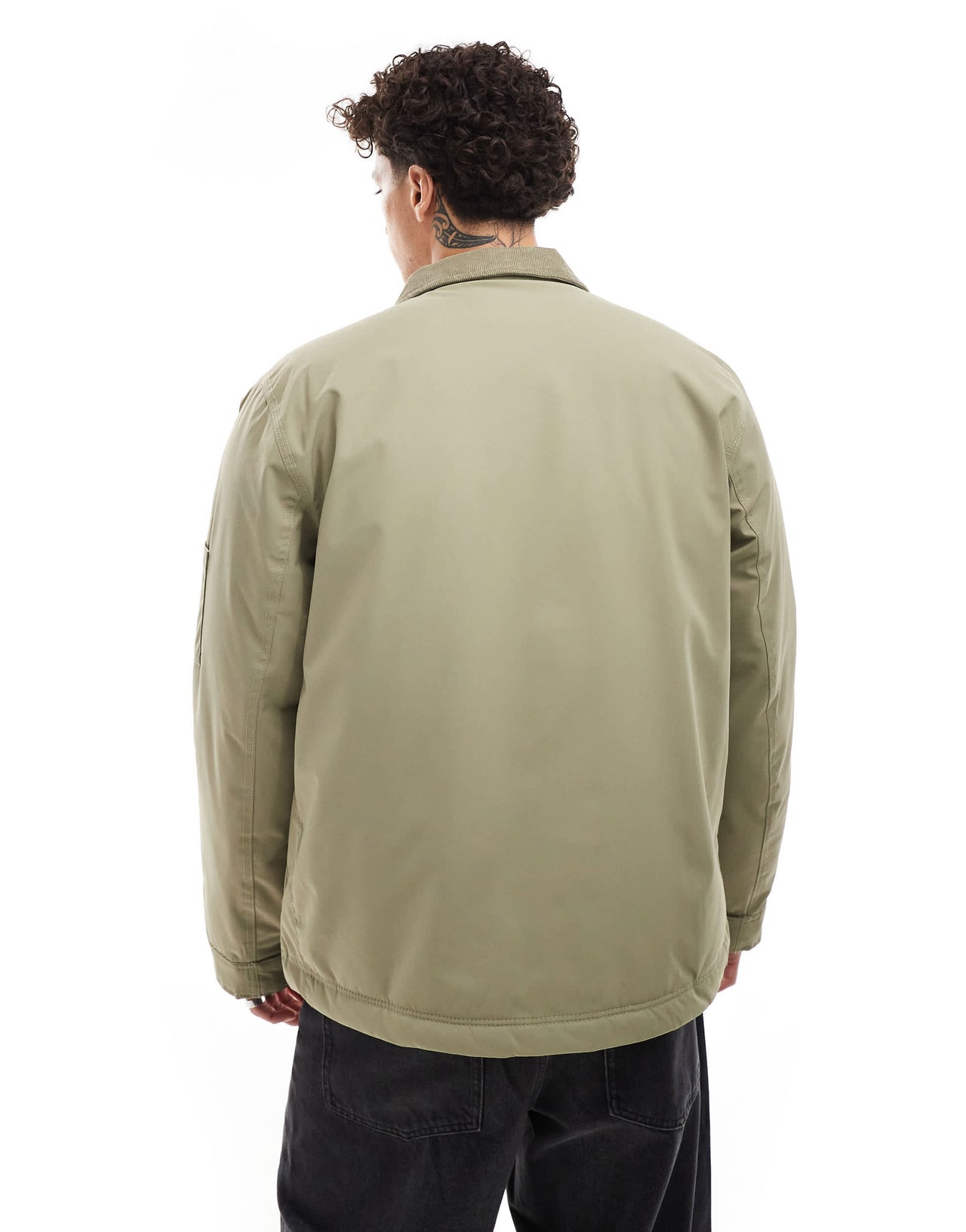 Dickies winterised eisenhower jacket in khaki green