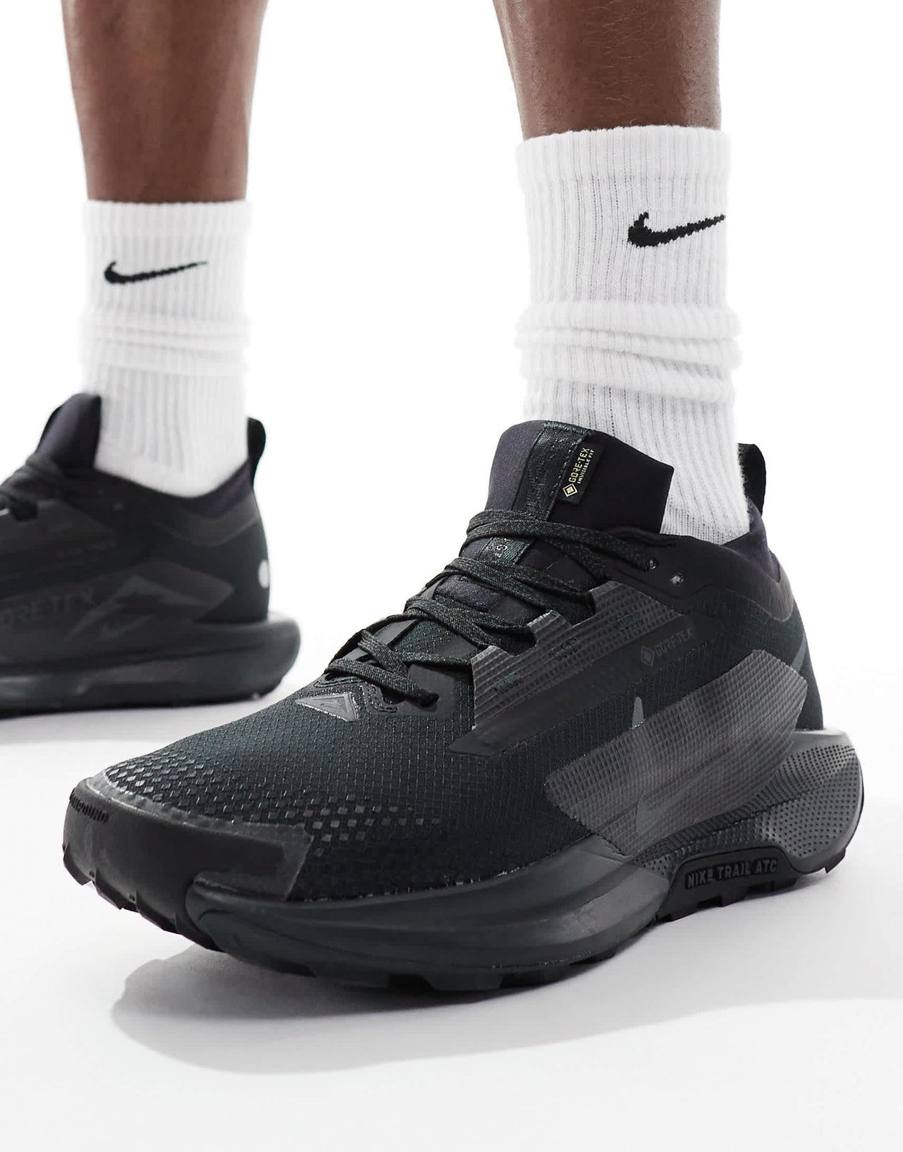 Nike Running ReactX Pegasus Trail 5 Gore-TEX trainers in black