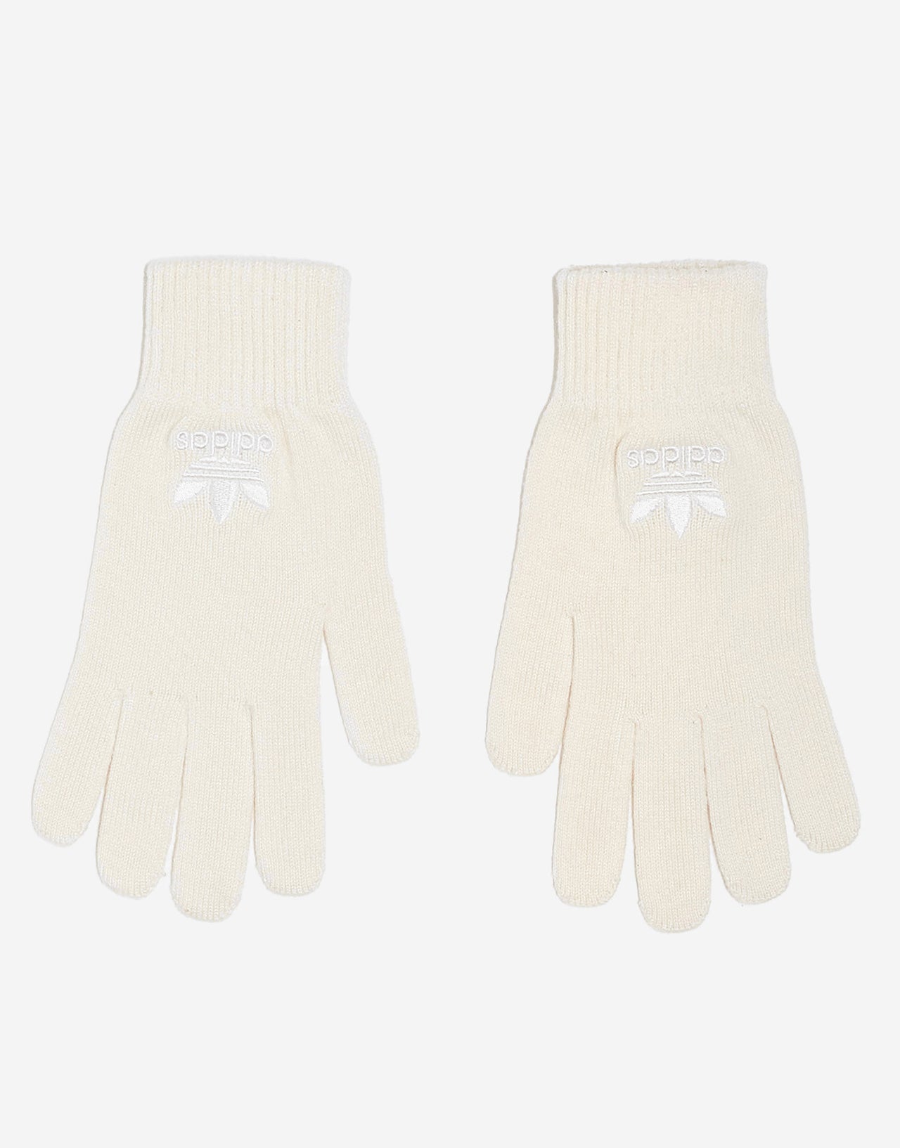 adidas Originals gloves in wonder white