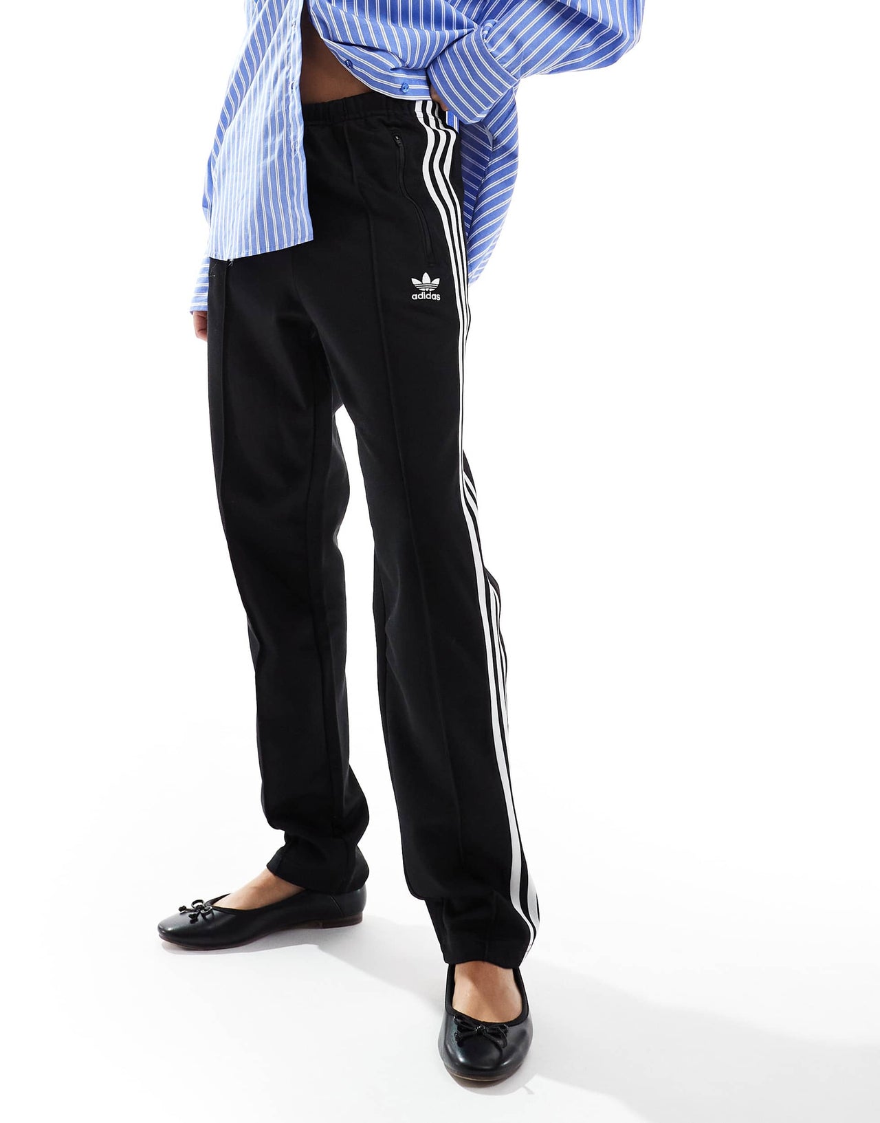 adidas Originals Classics track pant in black