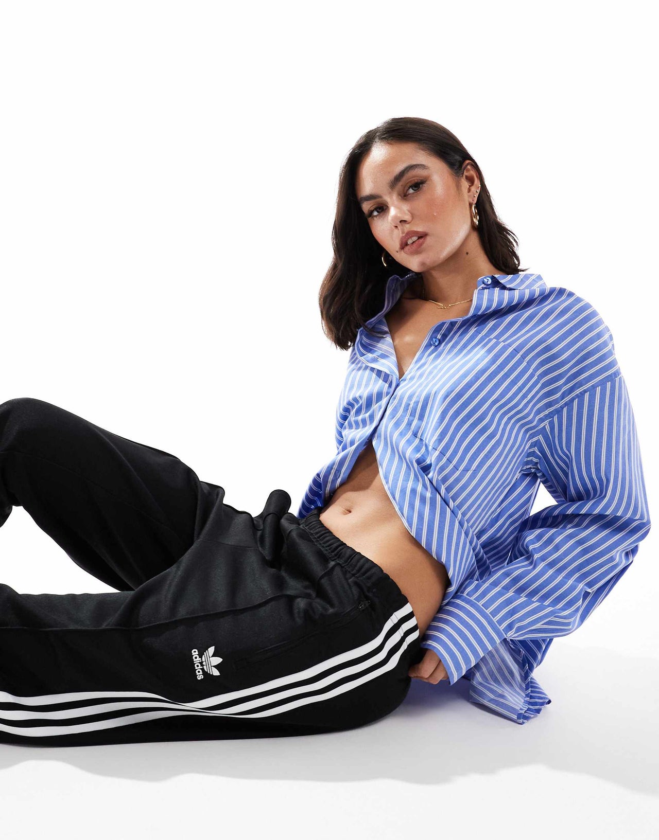 adidas Originals Classics track pant in black