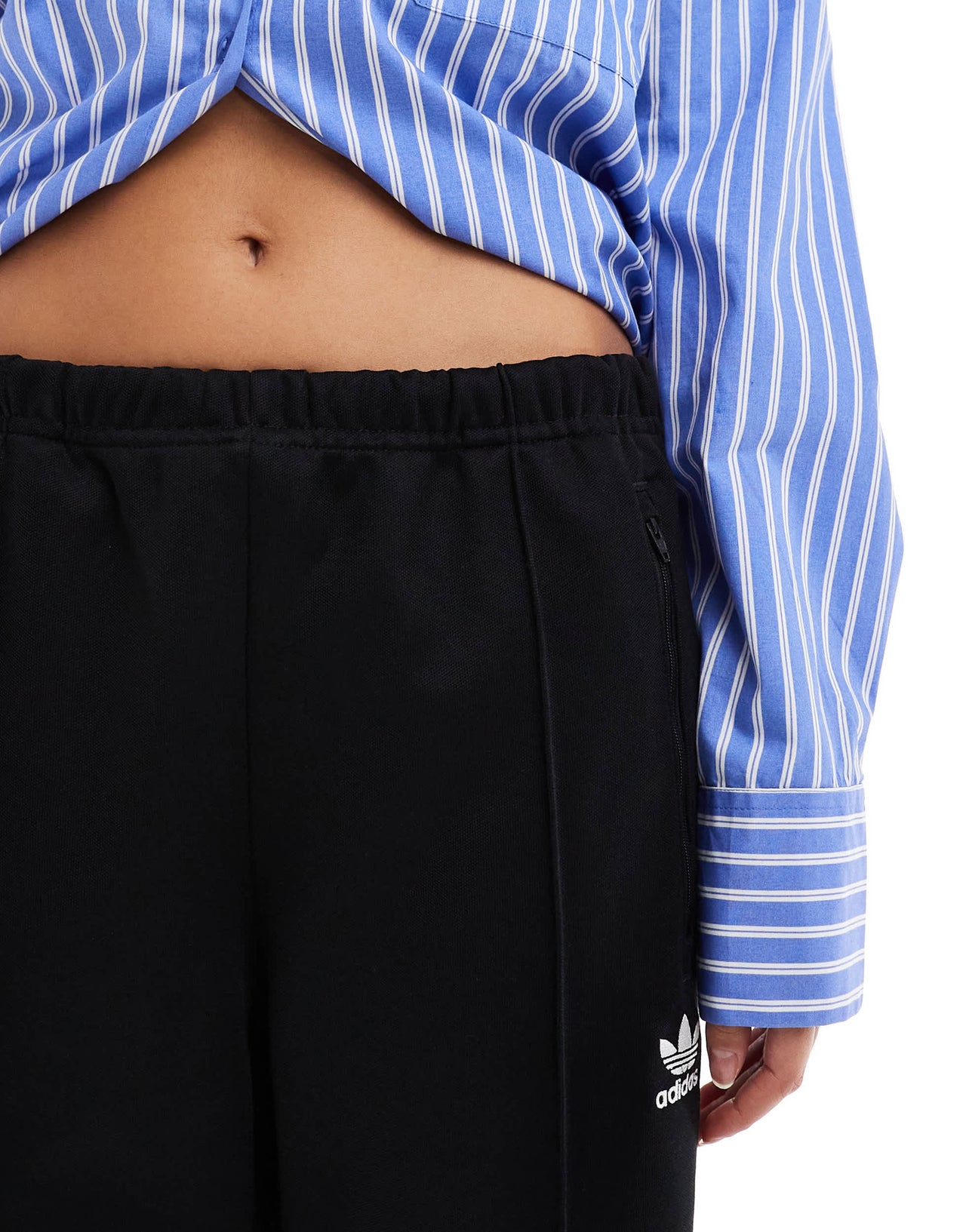 adidas Originals Classics track pant in black