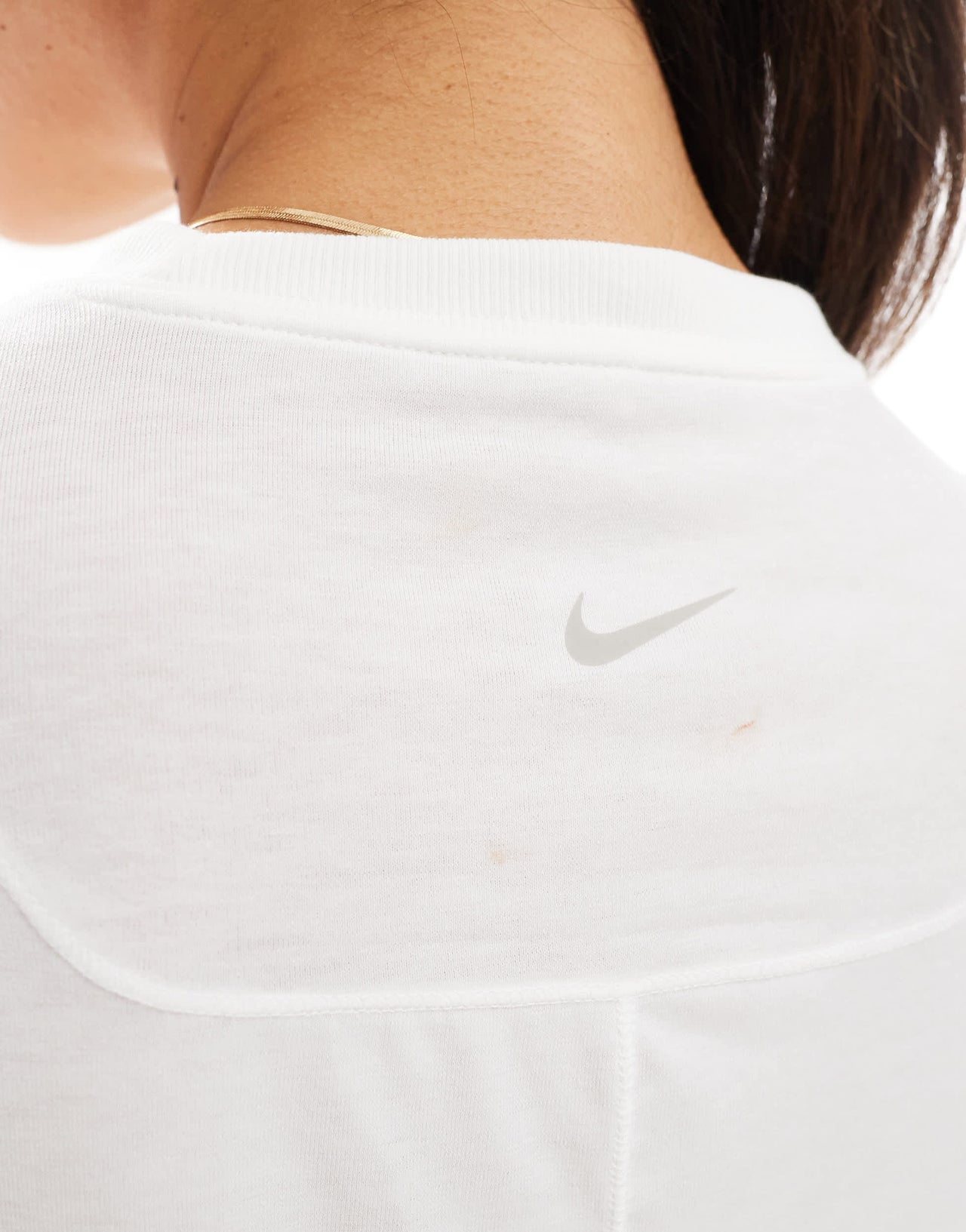 Nike One Training Dri-FIT relaxed t-shirt in white