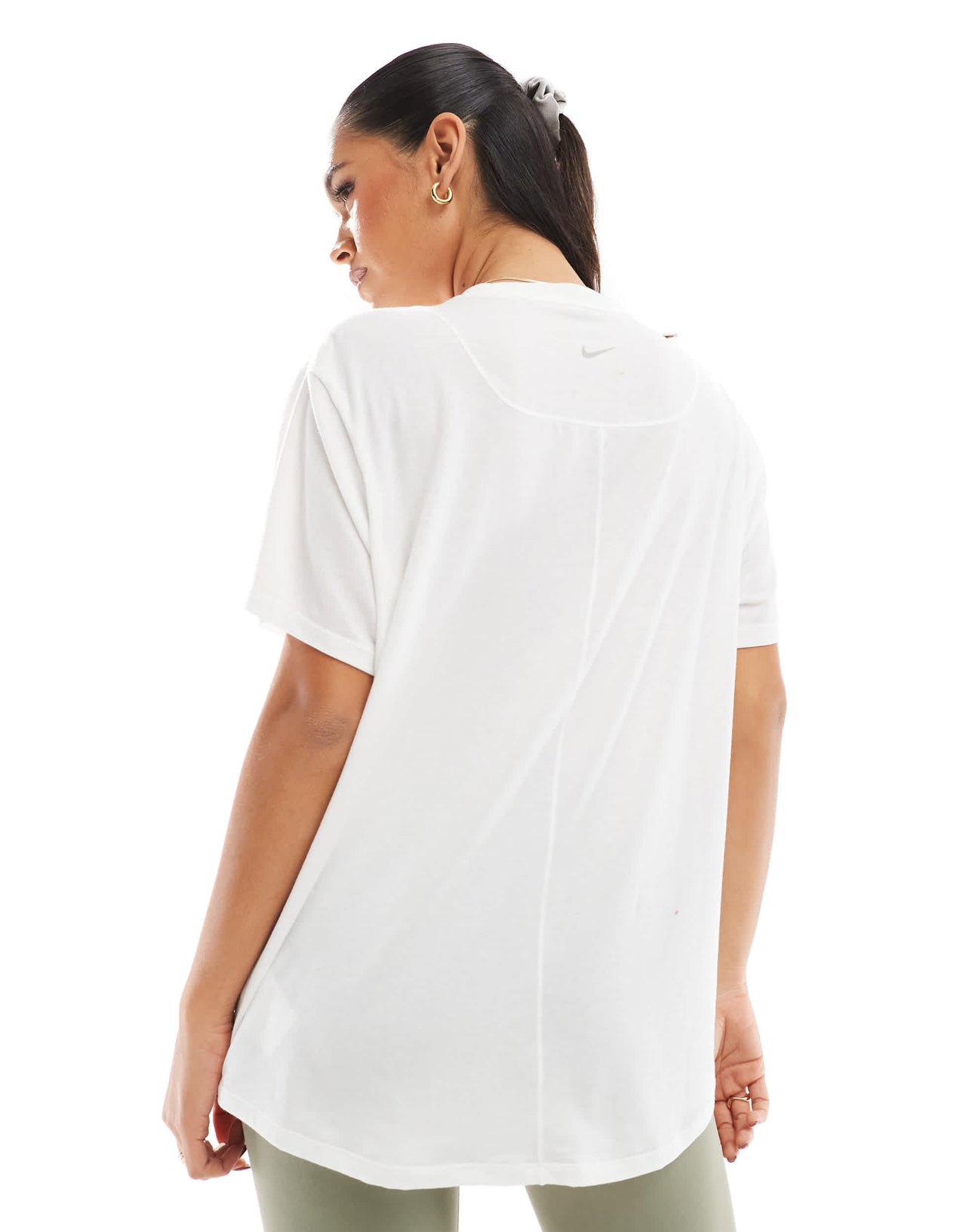 Nike One Training Dri-FIT relaxed t-shirt in white