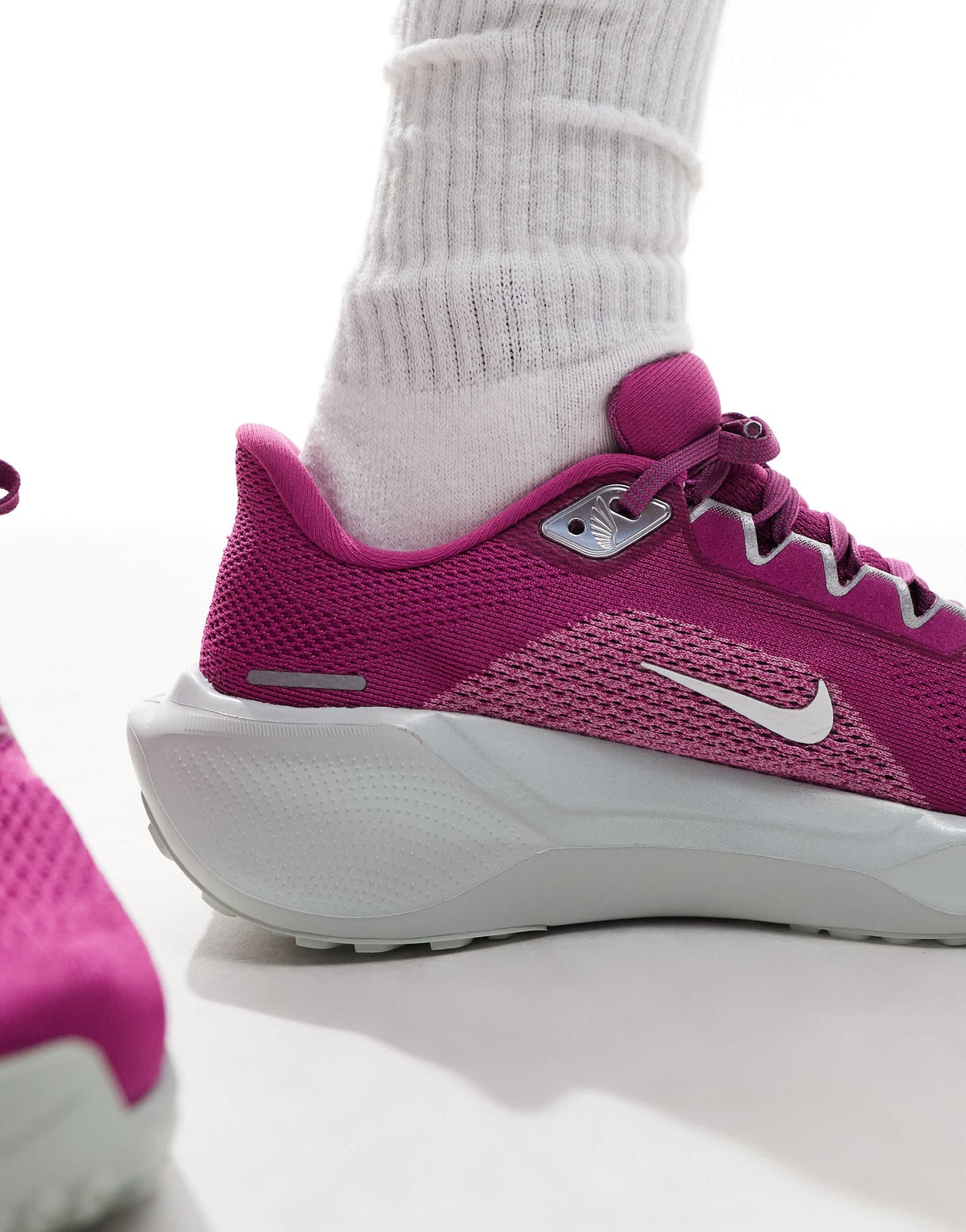 Nike Running Air Zoom Pegasus 41 Premium trainers in purple and silver