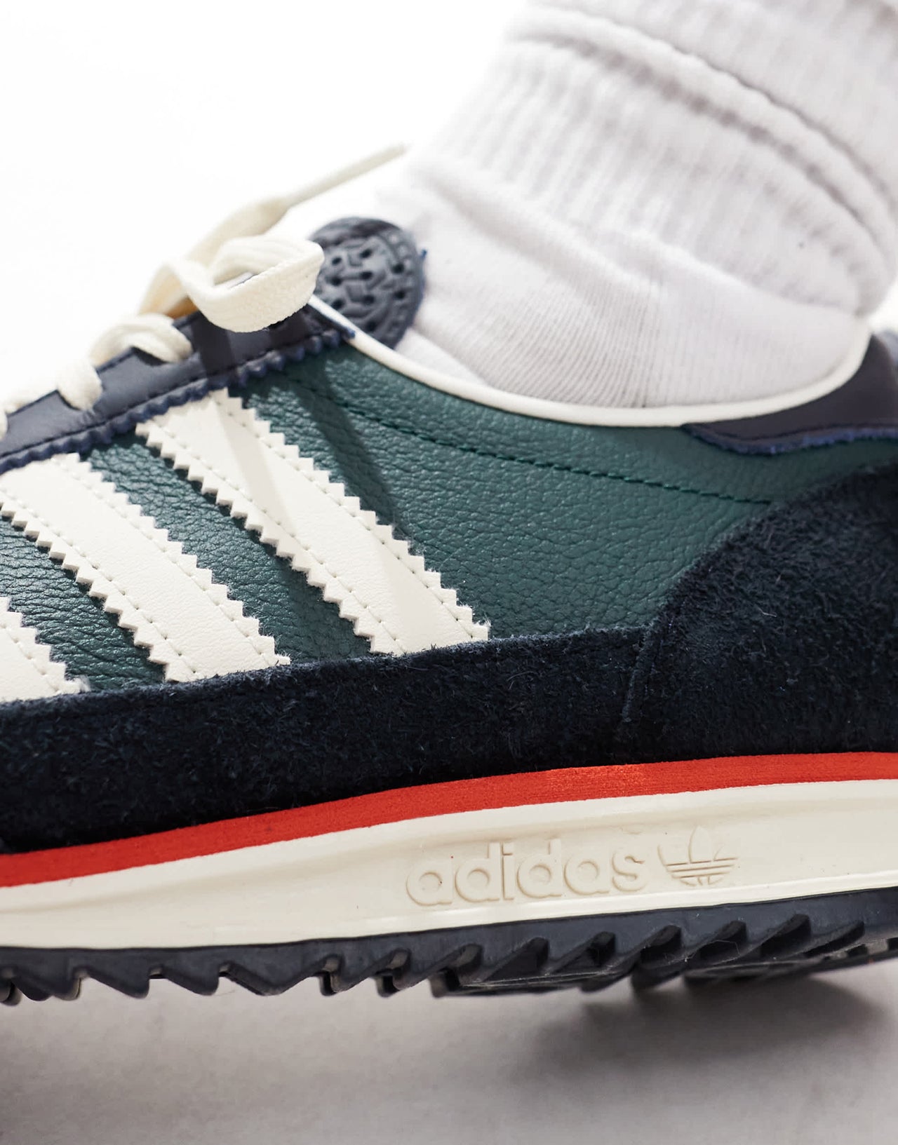 adidas Originals SL 72 OG trainers in navy and white