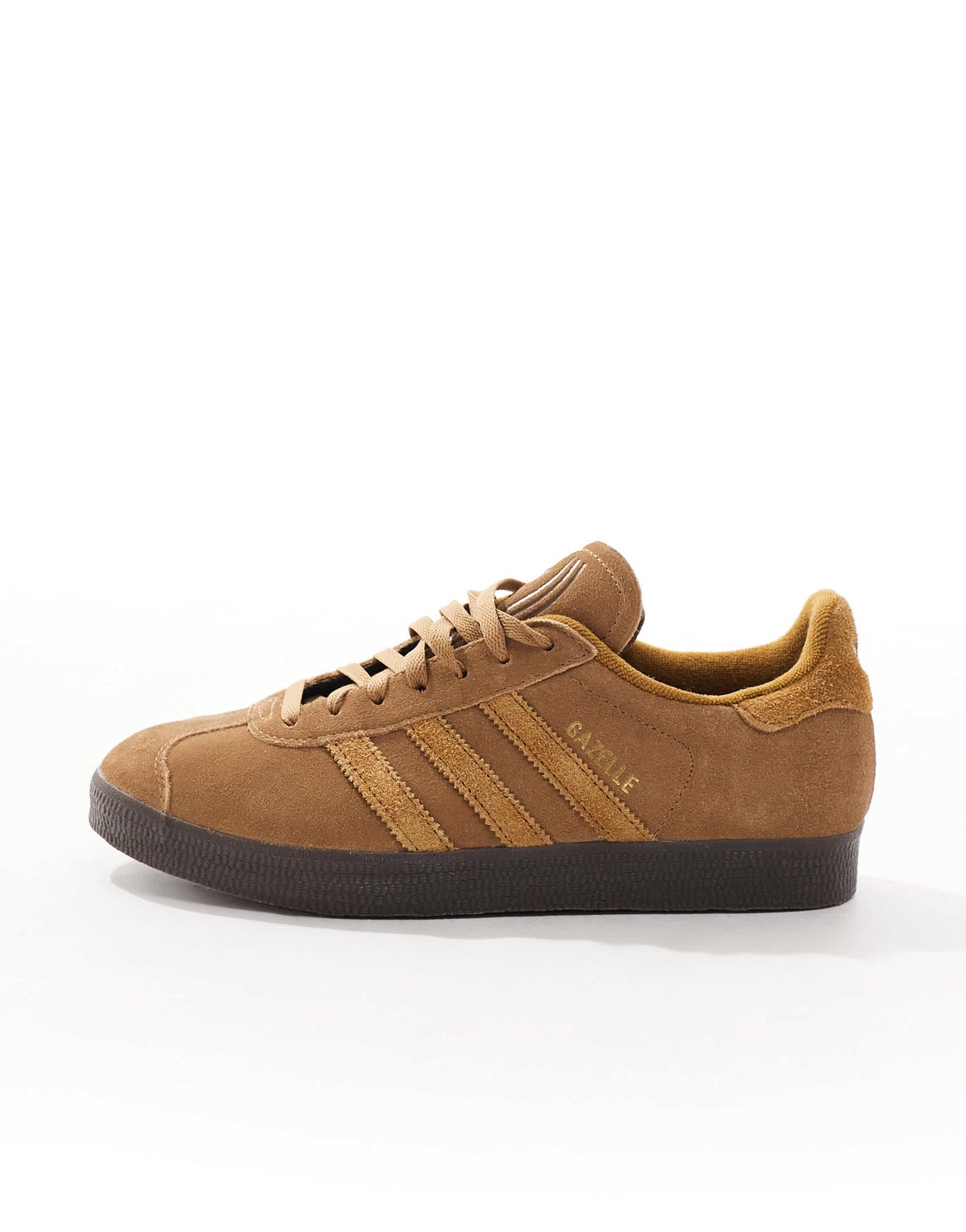 adidas Originals Gazelle trainers in brown