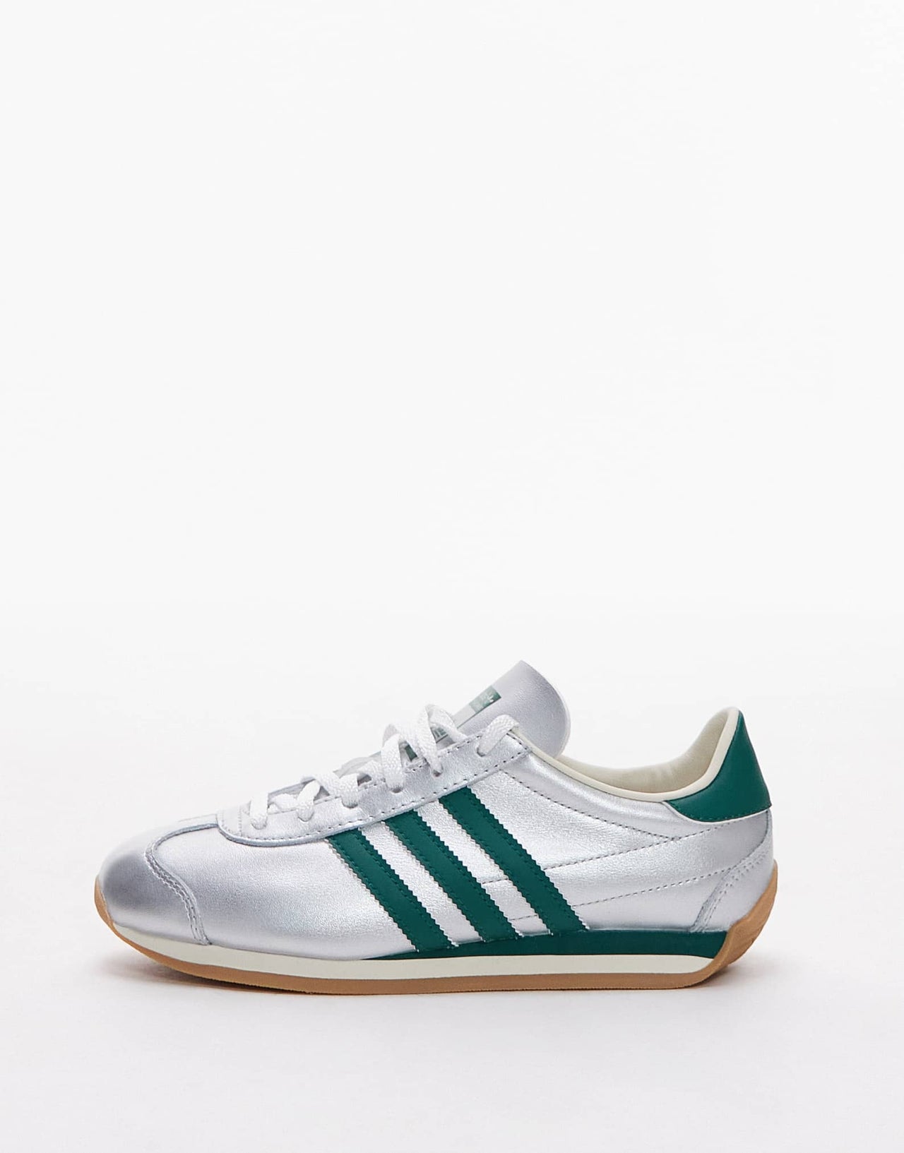 adidas Originals Country OG trainers in silver and green