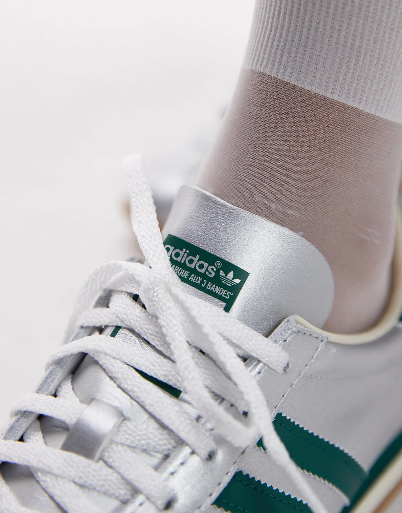 adidas Originals Country OG trainers in silver and green