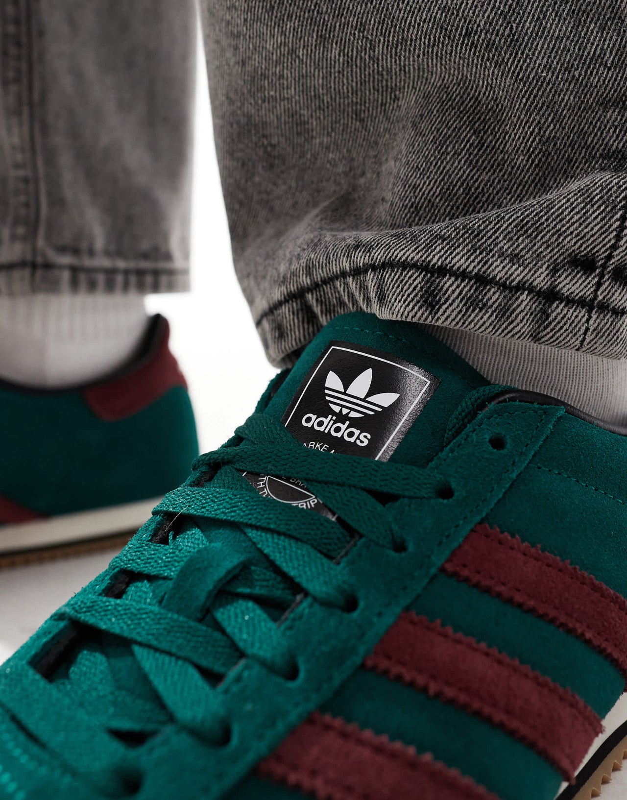 adidas Originals K 74 trainers in green