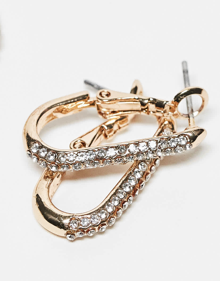 ALDO carenalieta pack of 6 multi hoop earrings in silver