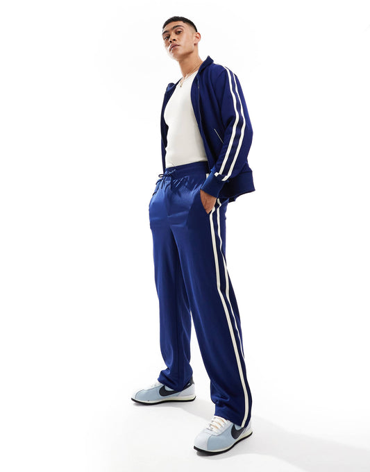 GANT track pants in navy CO-ORD