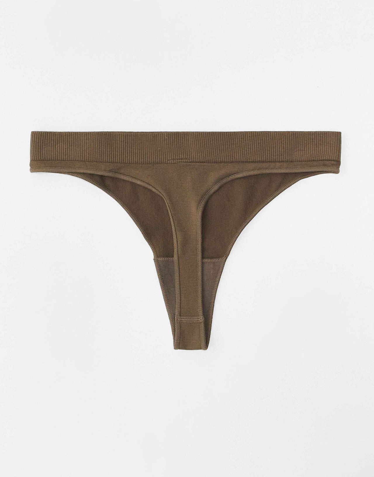 Weekday Cat Seamless 3-pack thong in brown