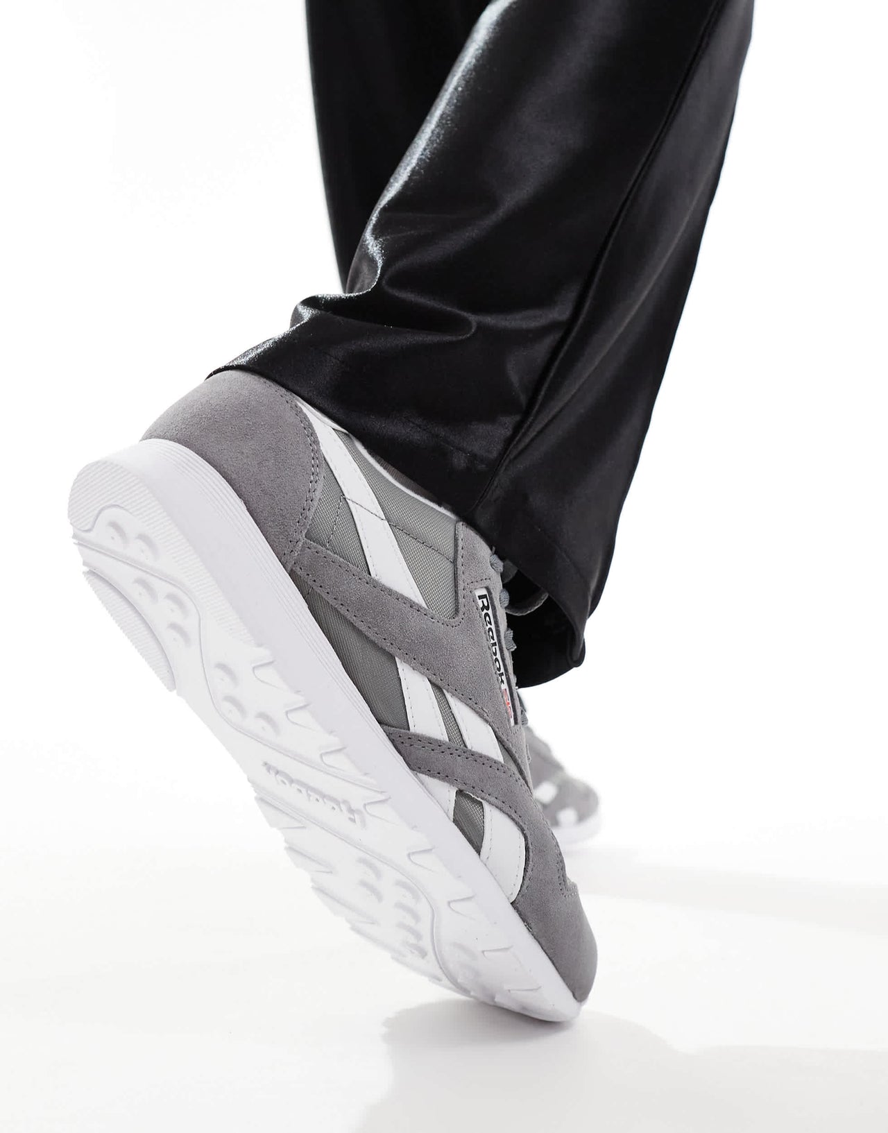 Reebok Classic Nylon trainers in grey