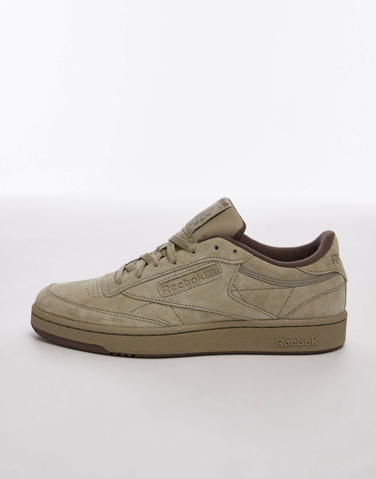 Reebok Club C 85 trainers in light green