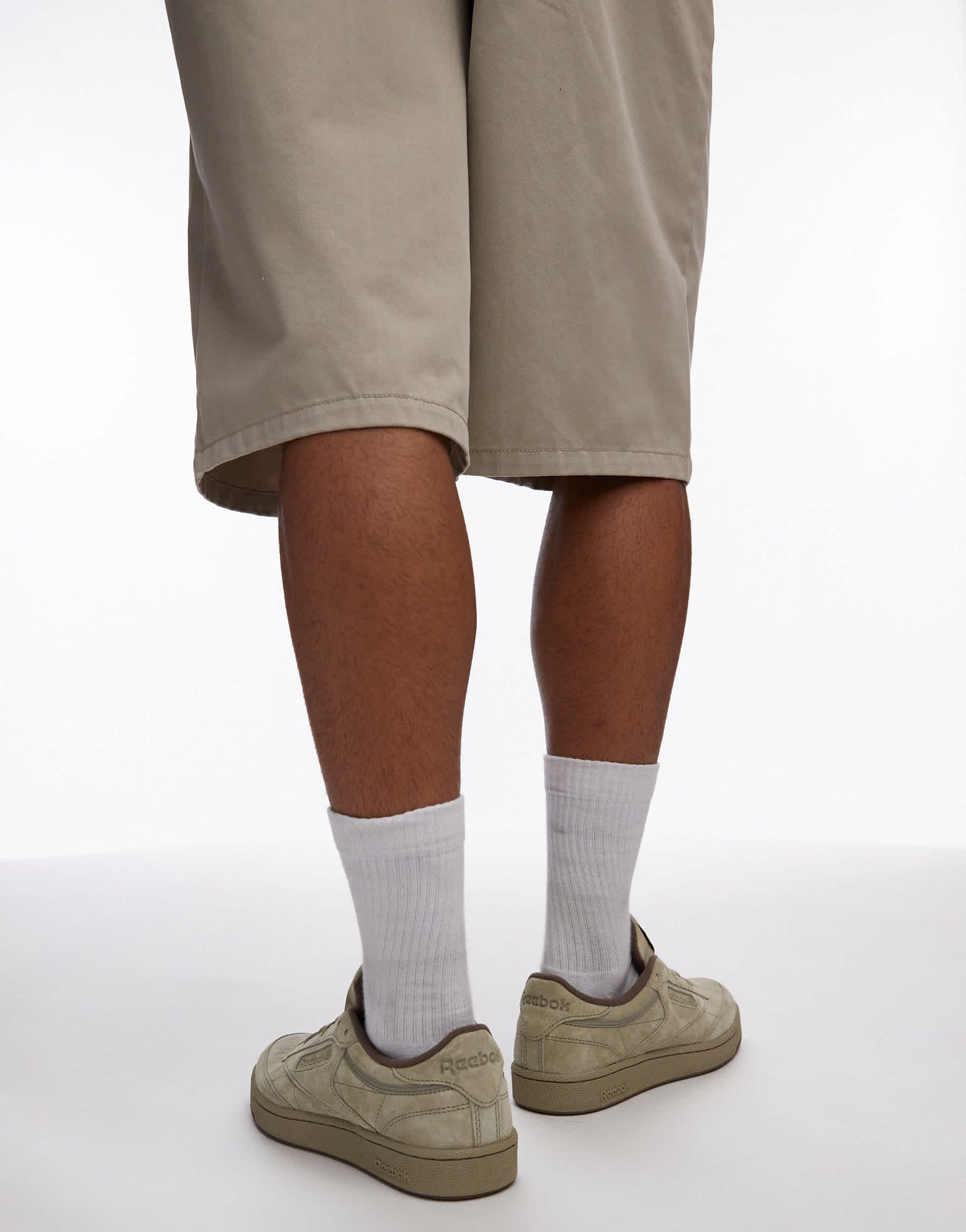 Reebok Club C 85 trainers in light green