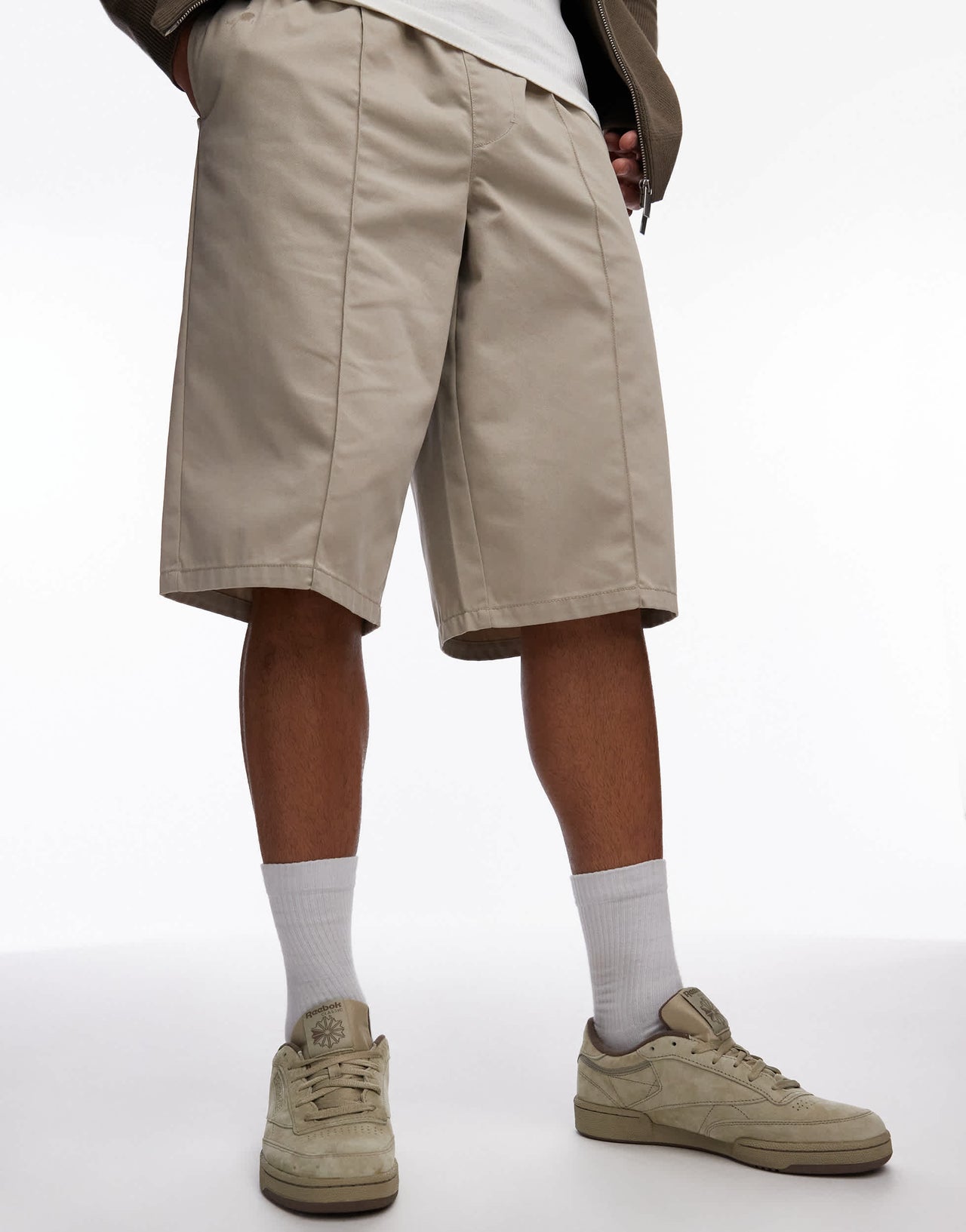 Reebok Club C 85 trainers in light green